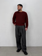 MAGLIONE GIROCOLLO CROPP
