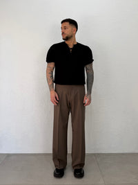 MAGLIA IN FILO CON LACCIO