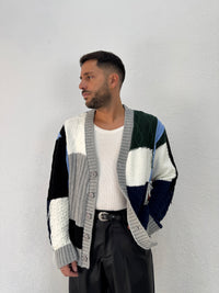 CARDIGAN BICOLOR
