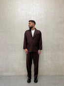 Pantalone Gamba Larga Coordinato Camicia
