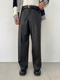 PANTALONE EFFETTO PELLE