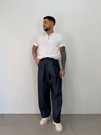 MAGLIA IN FILO CON LACCIO