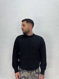 MAGLIONE GIROCOLLO SPAZZOLATO