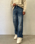 Jeans Baggy Lavaggio Scuro