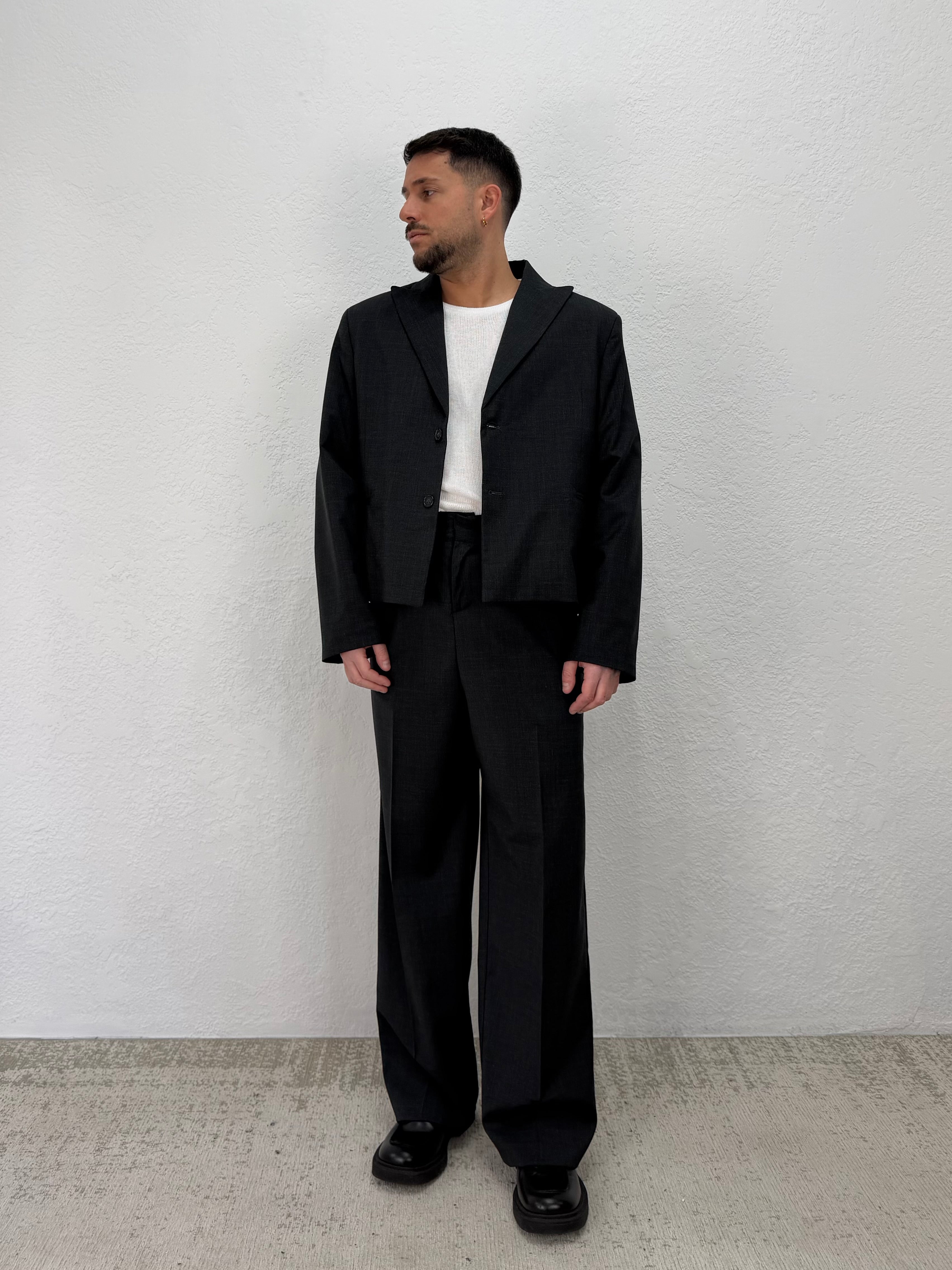 GIACCA DENZEL CROPPED