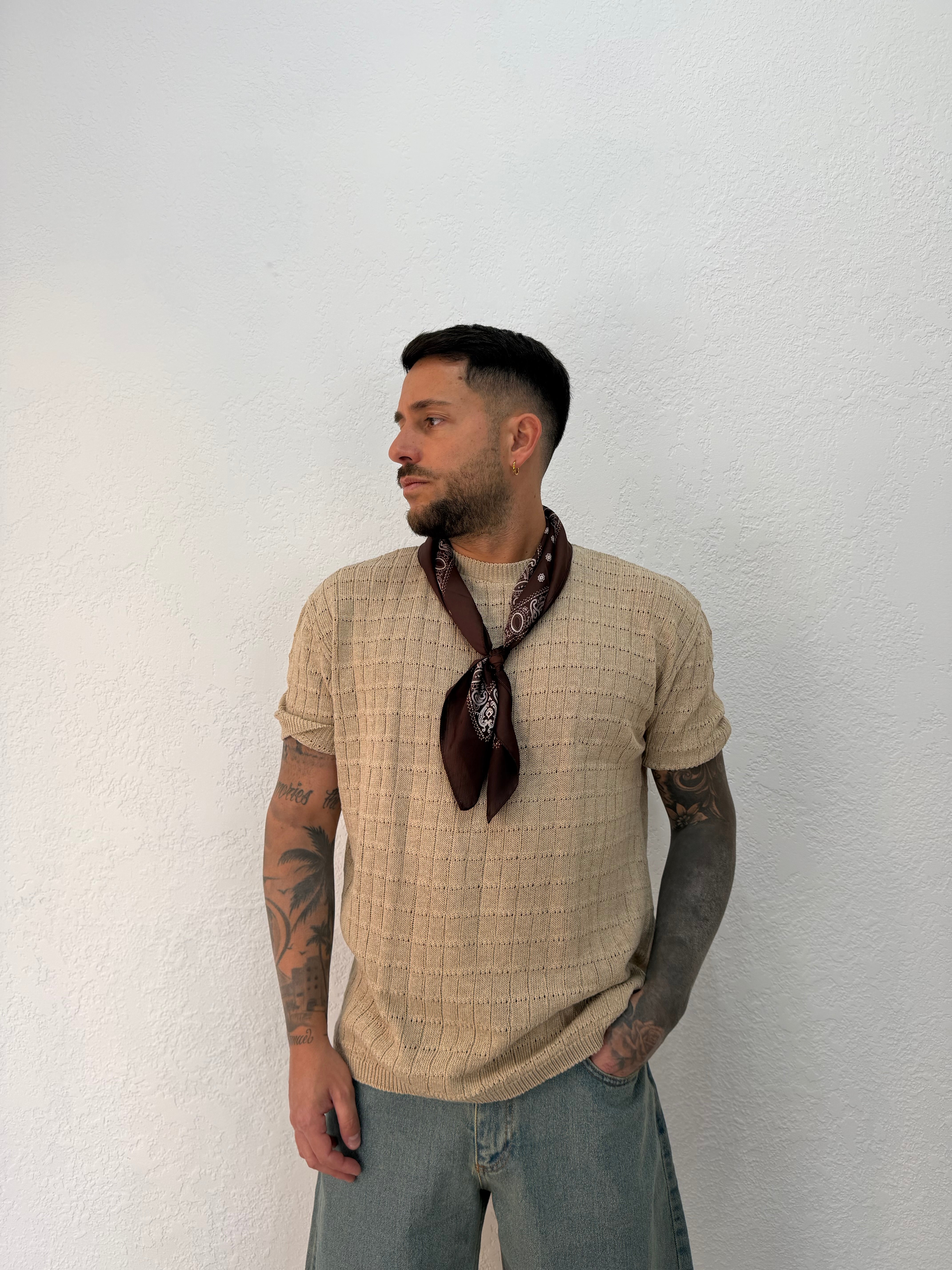 Beige / S