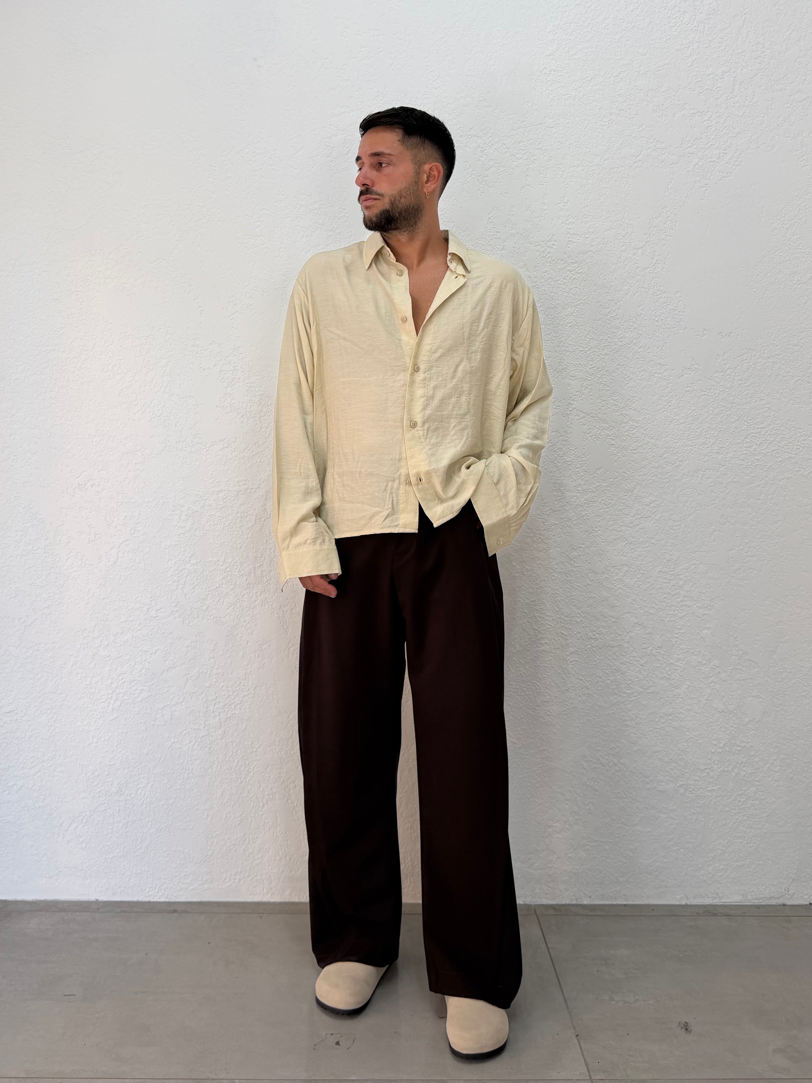 PANTALONE PINCES LATERALE MIDWEST