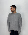 Maglione Boxy Treccia