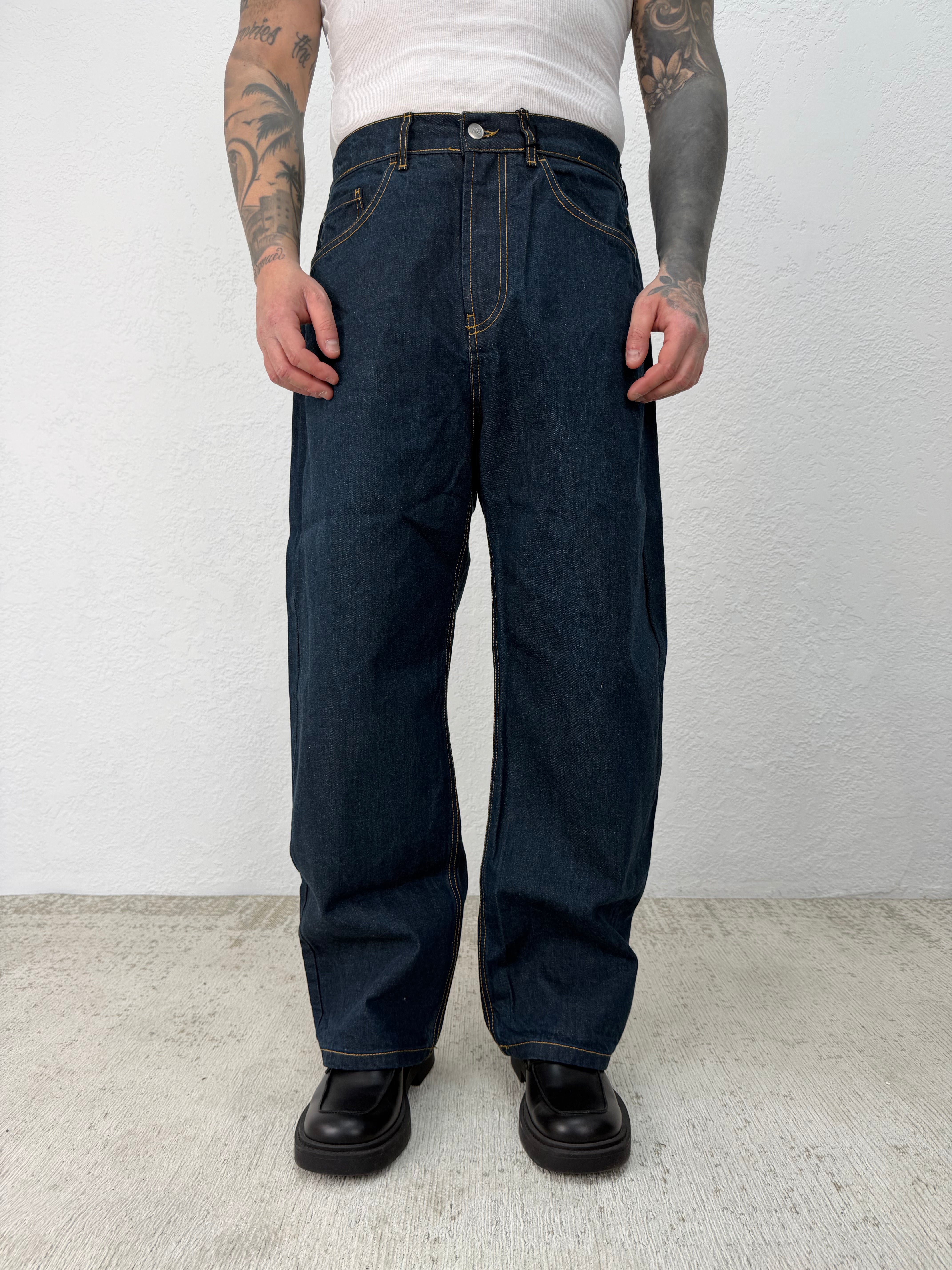 JEANS BALOON LAVAGGIO ZERO CON MOLLA RETRO