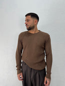 MAGLIA MISTO LANA STRUTTURATA