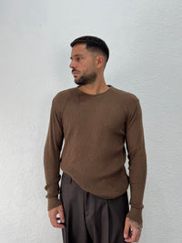 MAGLIA MISTO LANA STRUTTURATA