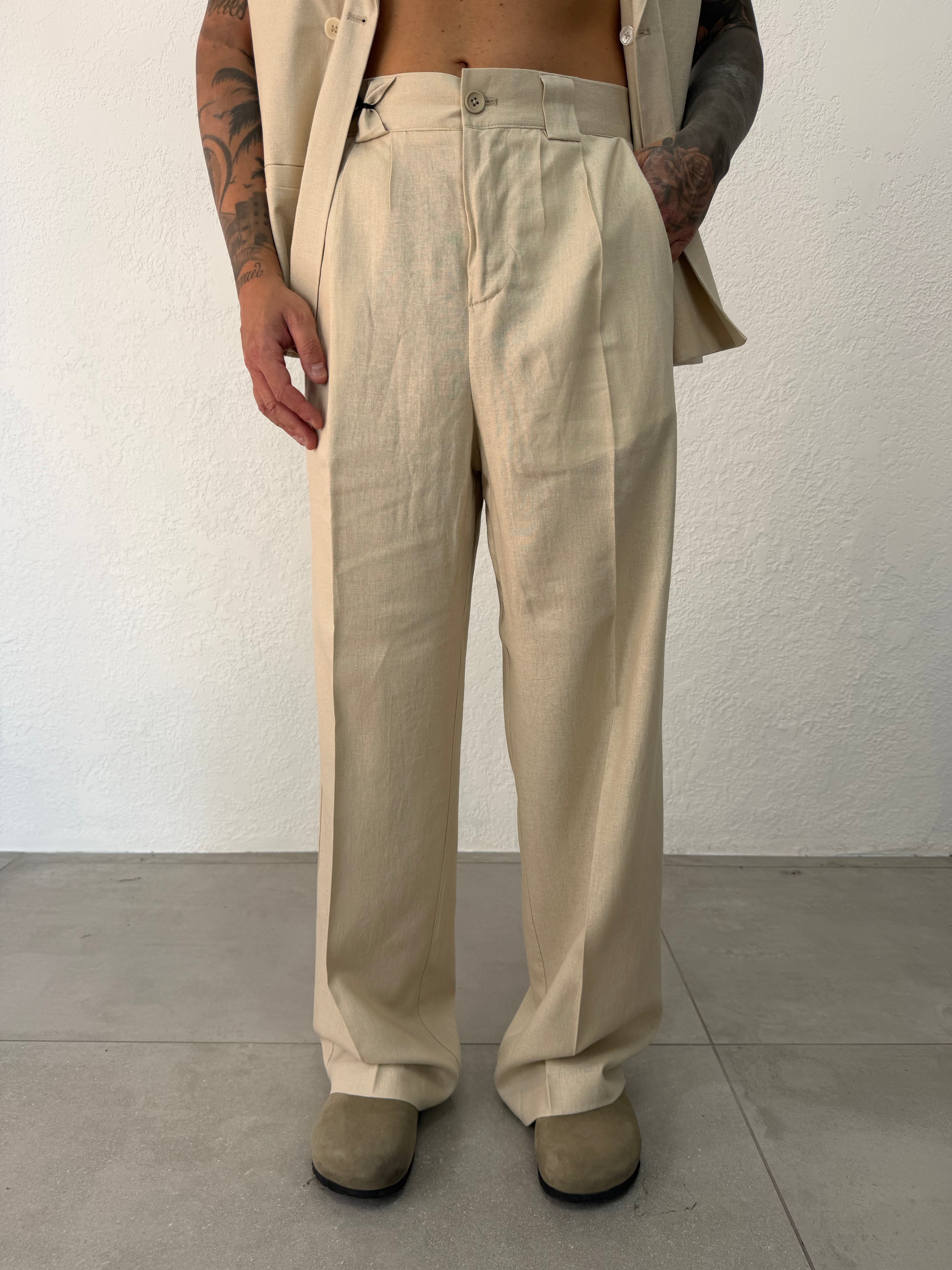 PANTALONE LINO MALAGA