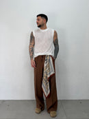 MAGLIA SMANICATO TRAFORATA