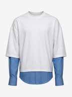 T-SHIRT LONG SLEEVE CON CAMICIA