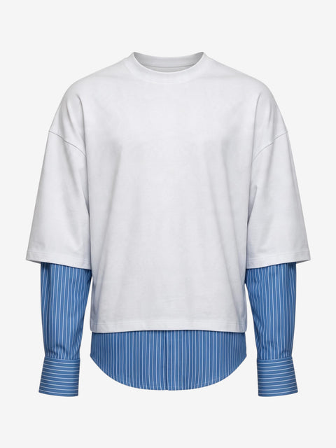 T-SHIRT LONG SLEEVE CON CAMICIA