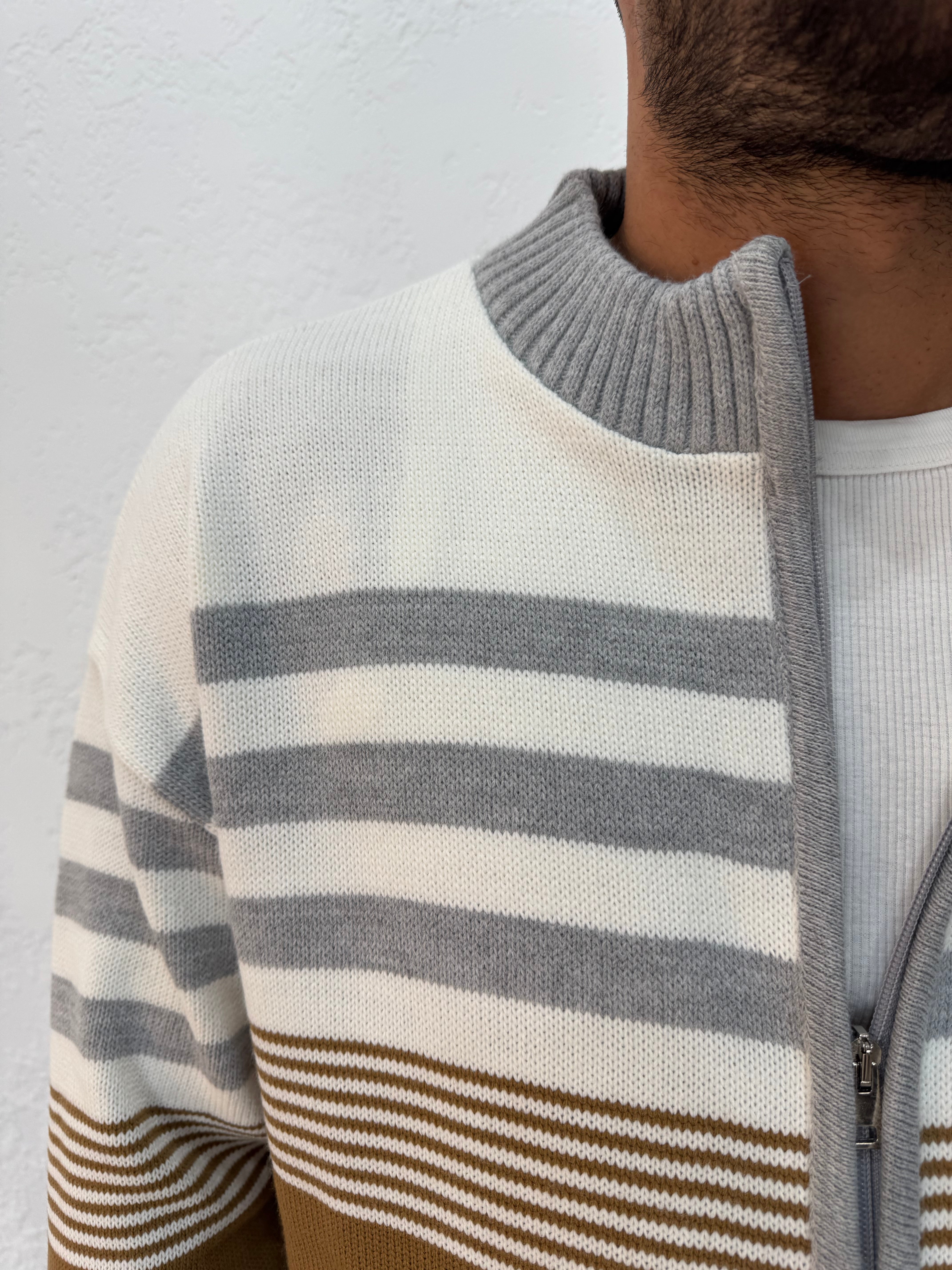 CARDIGAN FULL ZIP A FASCE