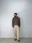 Felpa in Maglia Oversize