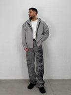 FELPA OVER CON ZIP