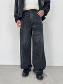 JEANS BAGGY LESS CON COULISSE SUL FONDO