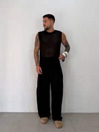 MAGLIA SMANICATO TRAFORATA