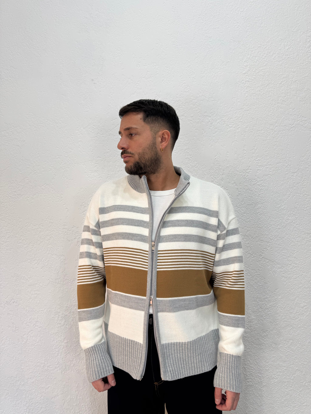 CARDIGAN FULL ZIP A FASCE