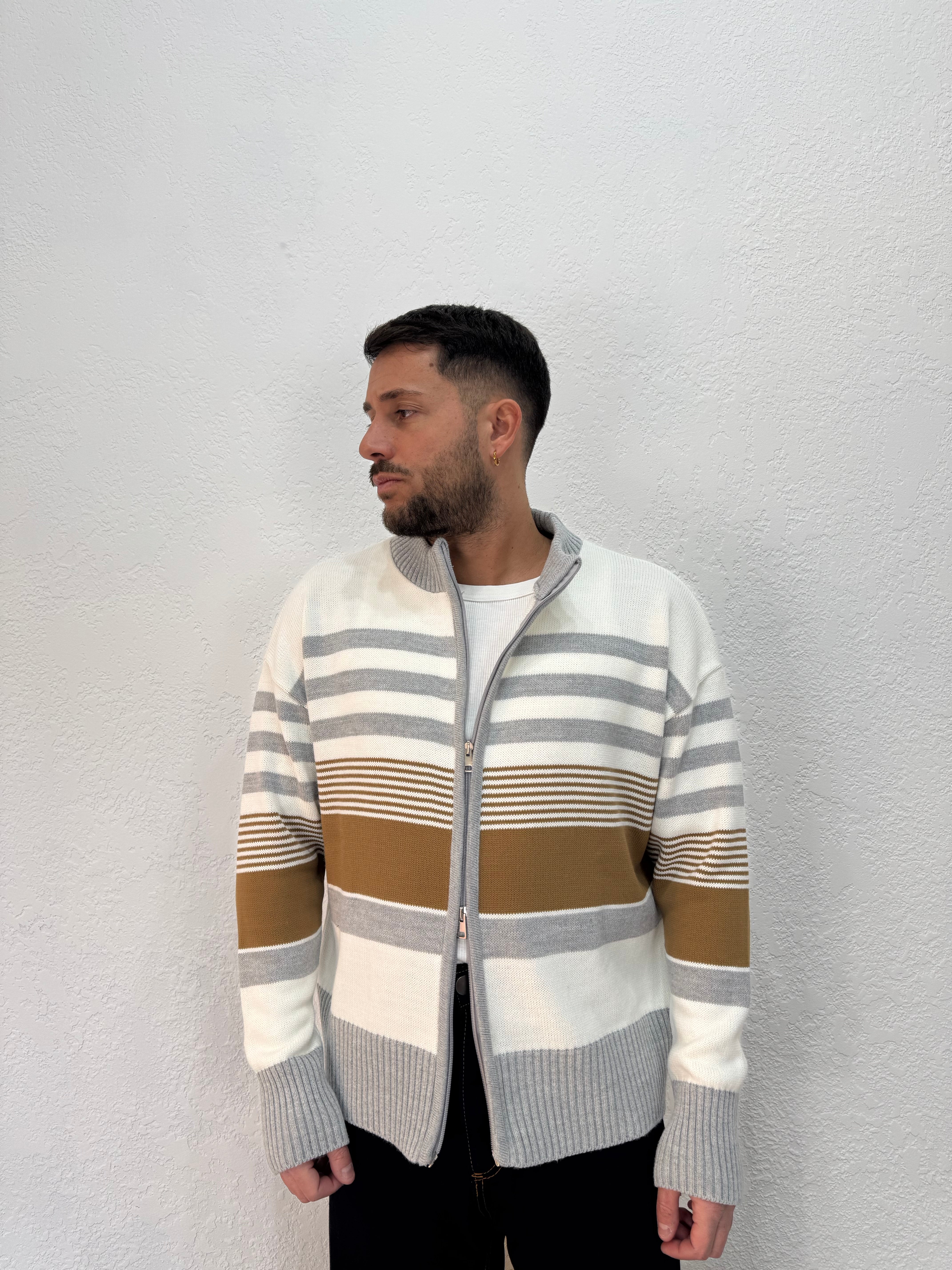 CARDIGAN FULL ZIP A FASCE