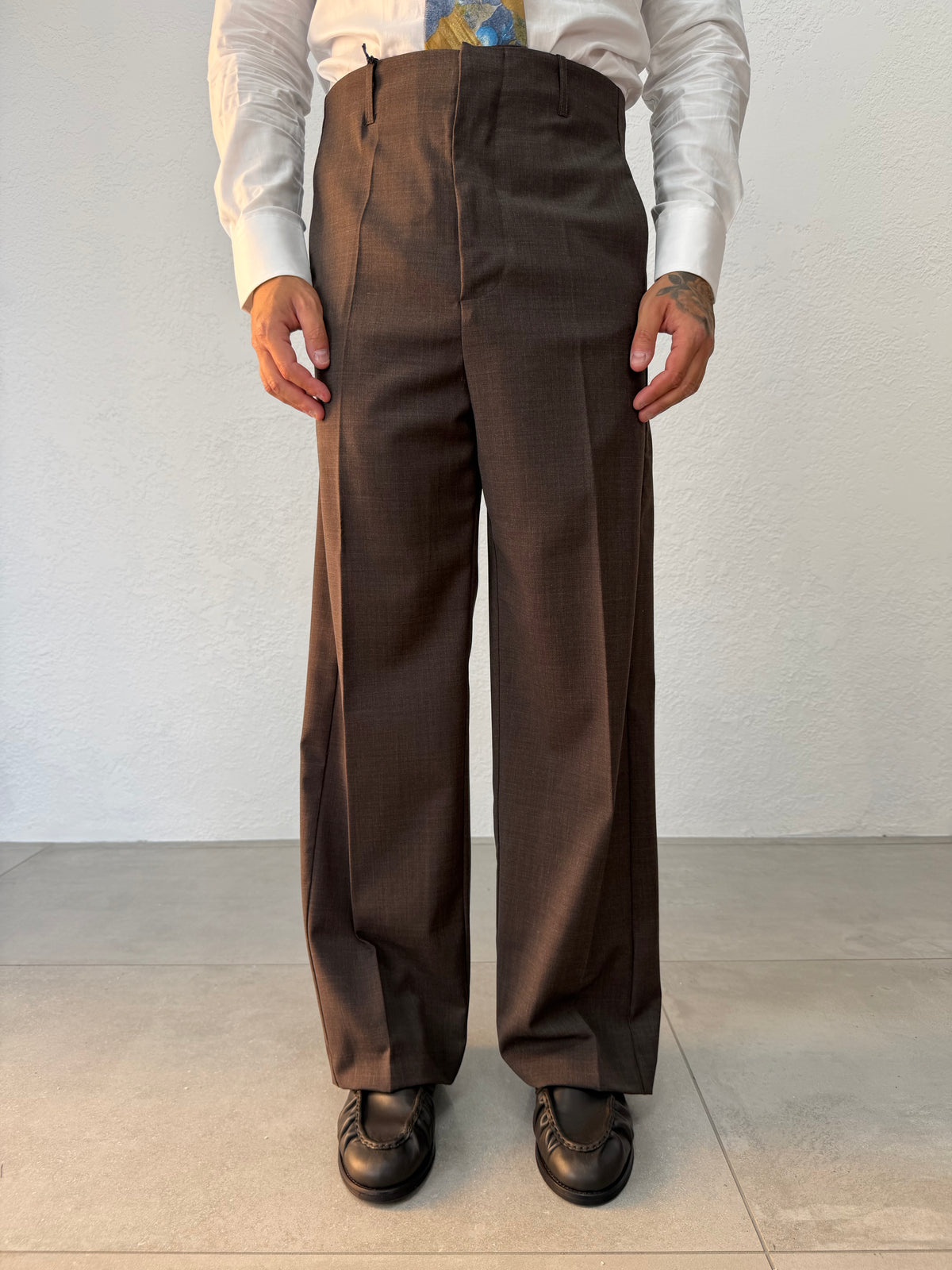 PANTALONE DENZEL SENZA BUSTINO FONDO AMPIO