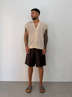 CARDIGAN OVER SMANICATO