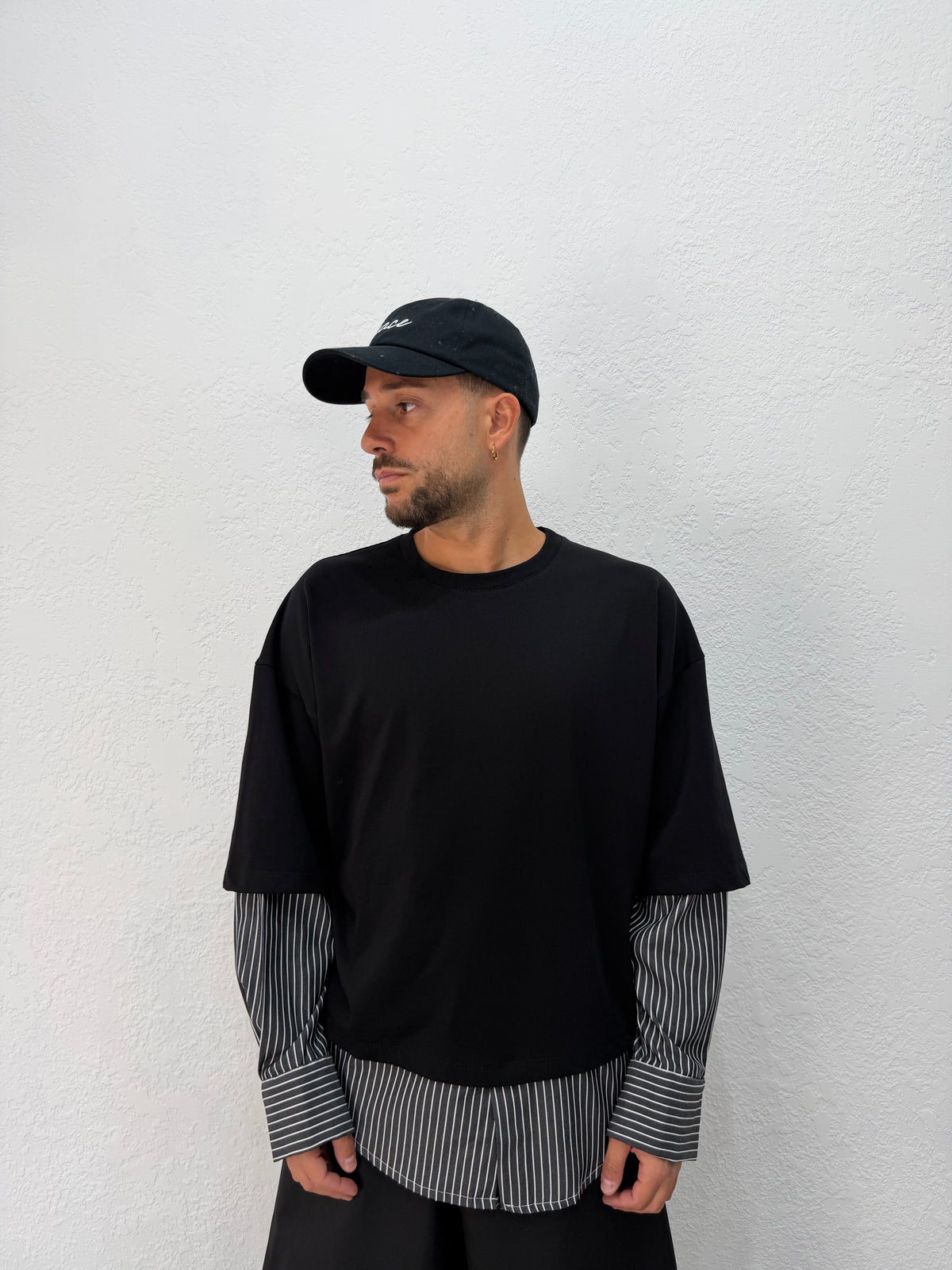 T-SHIRT LONG SLEEVE CON CAMICIA