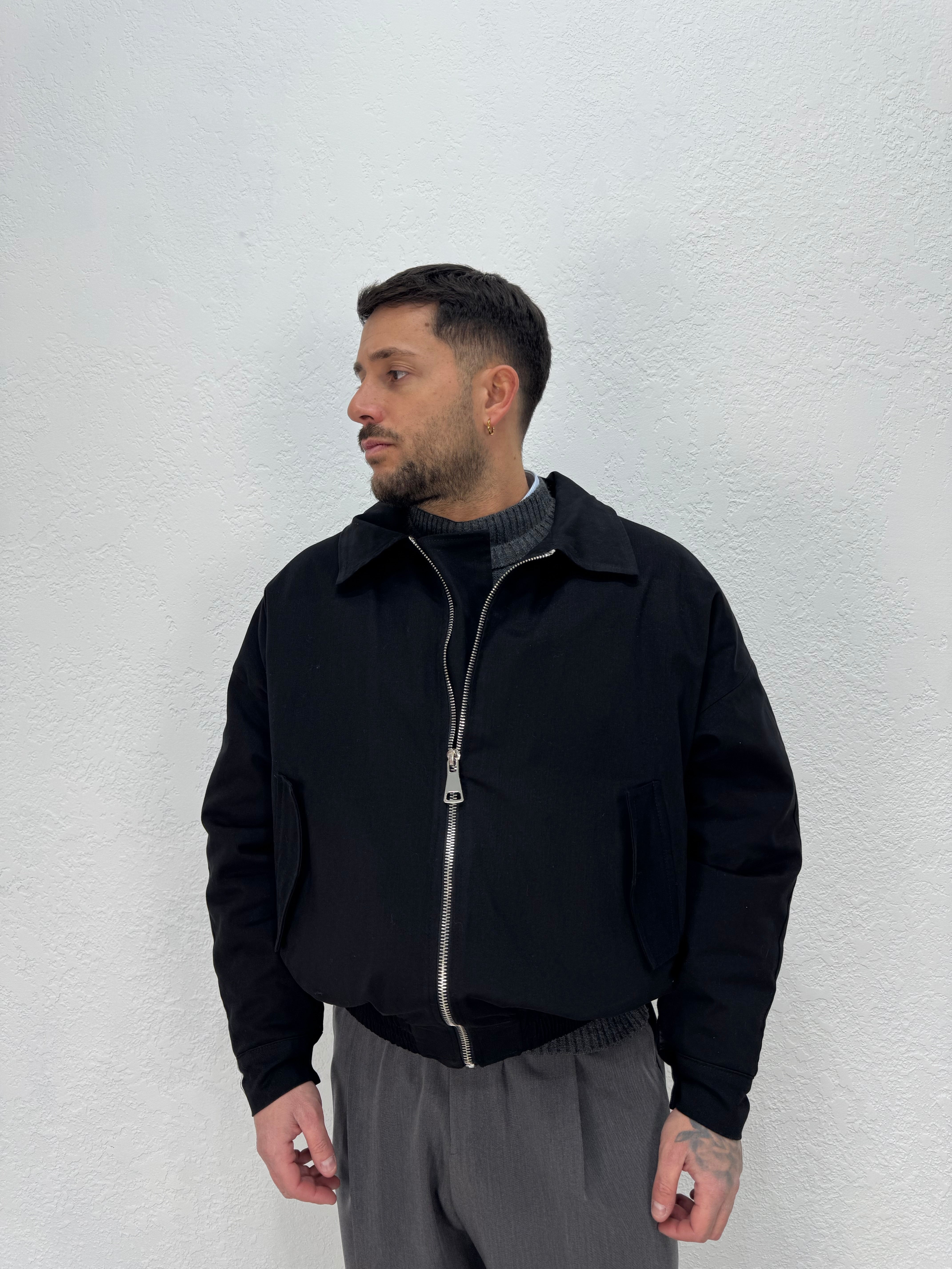 JACKET IMBOTTITO GABARDINA