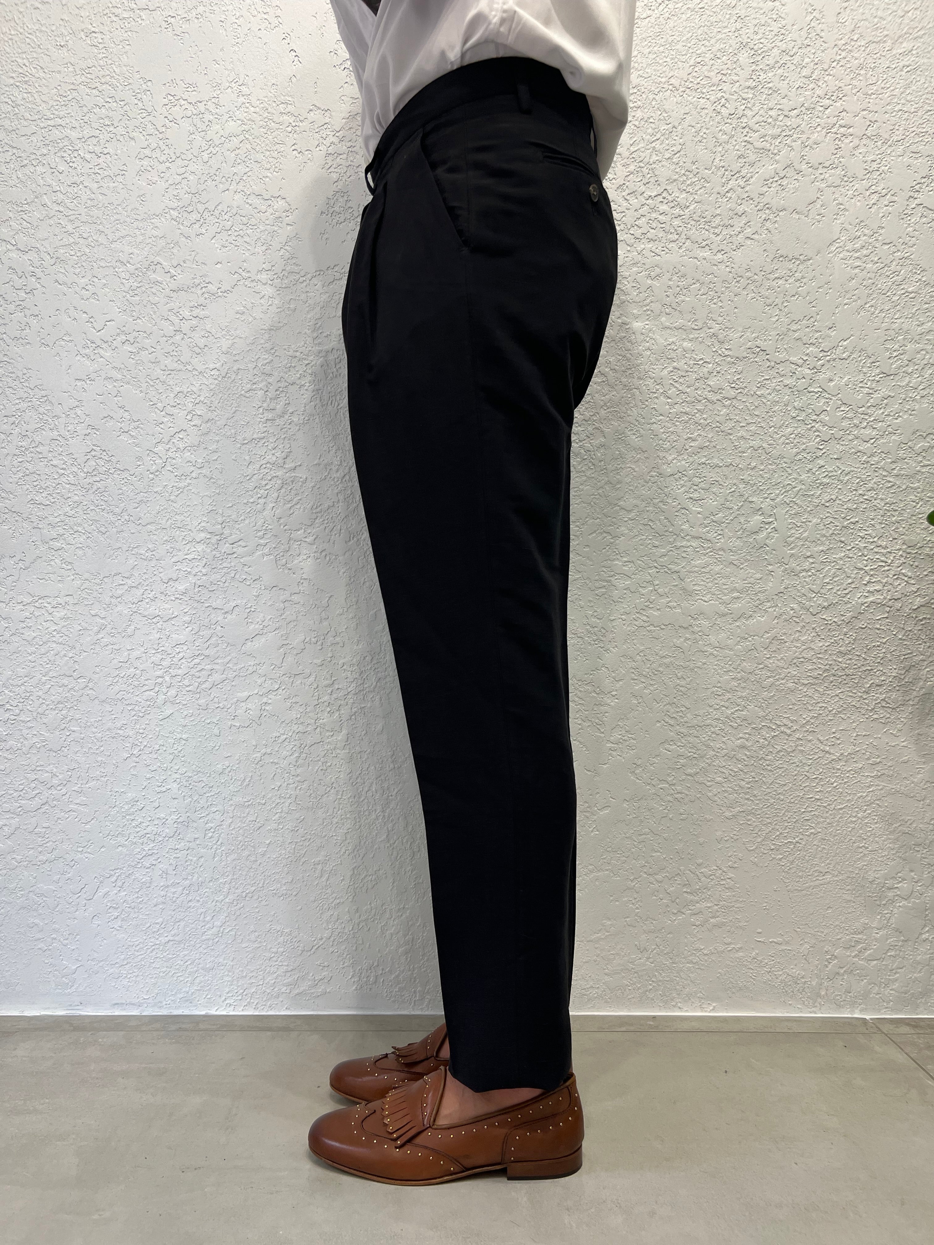 Pantalone Classic Lino e Viscosa