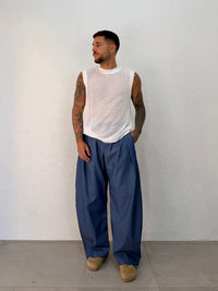 PANTALONE BALLON CHAMBRAY