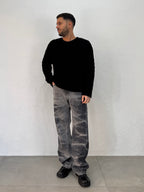 MAGLIONE TRECCIA CROPP