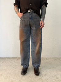 JEANS SFUMATO MARRONE