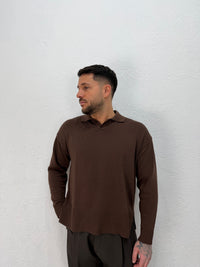 POLO IN FILO CON SPACCHI