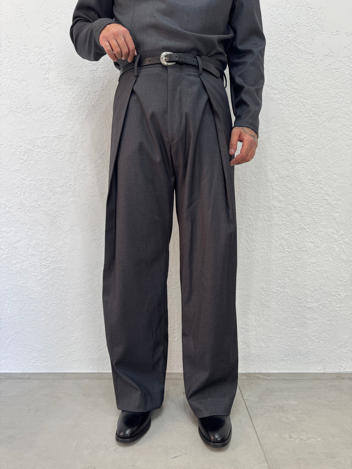PANTALONE PINCES LATERALE SMITH