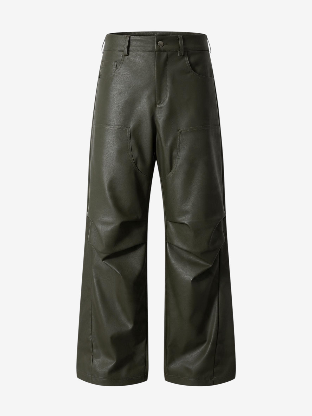 PANTALONE EFFETTO PELLE