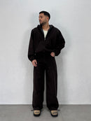 JEANS BAGGY LESS CON COULISSE SUL FONDO