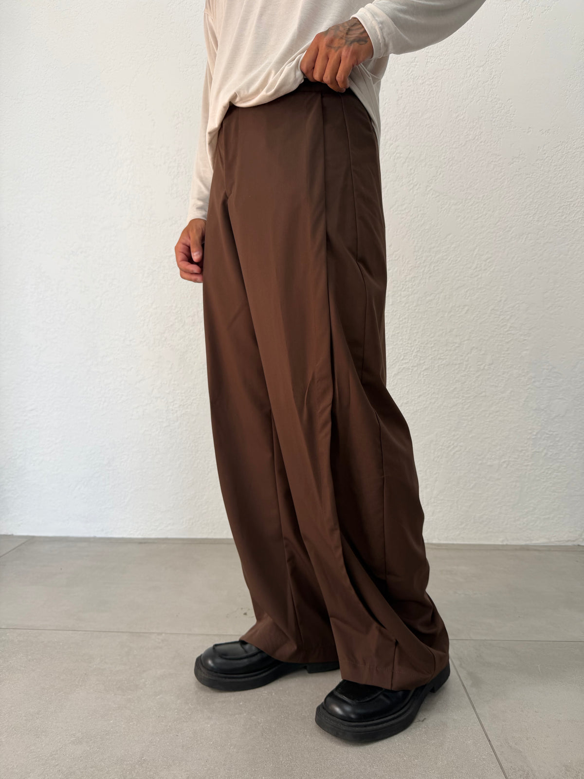 PANTALONE PINCES LATERALE MIDWEST