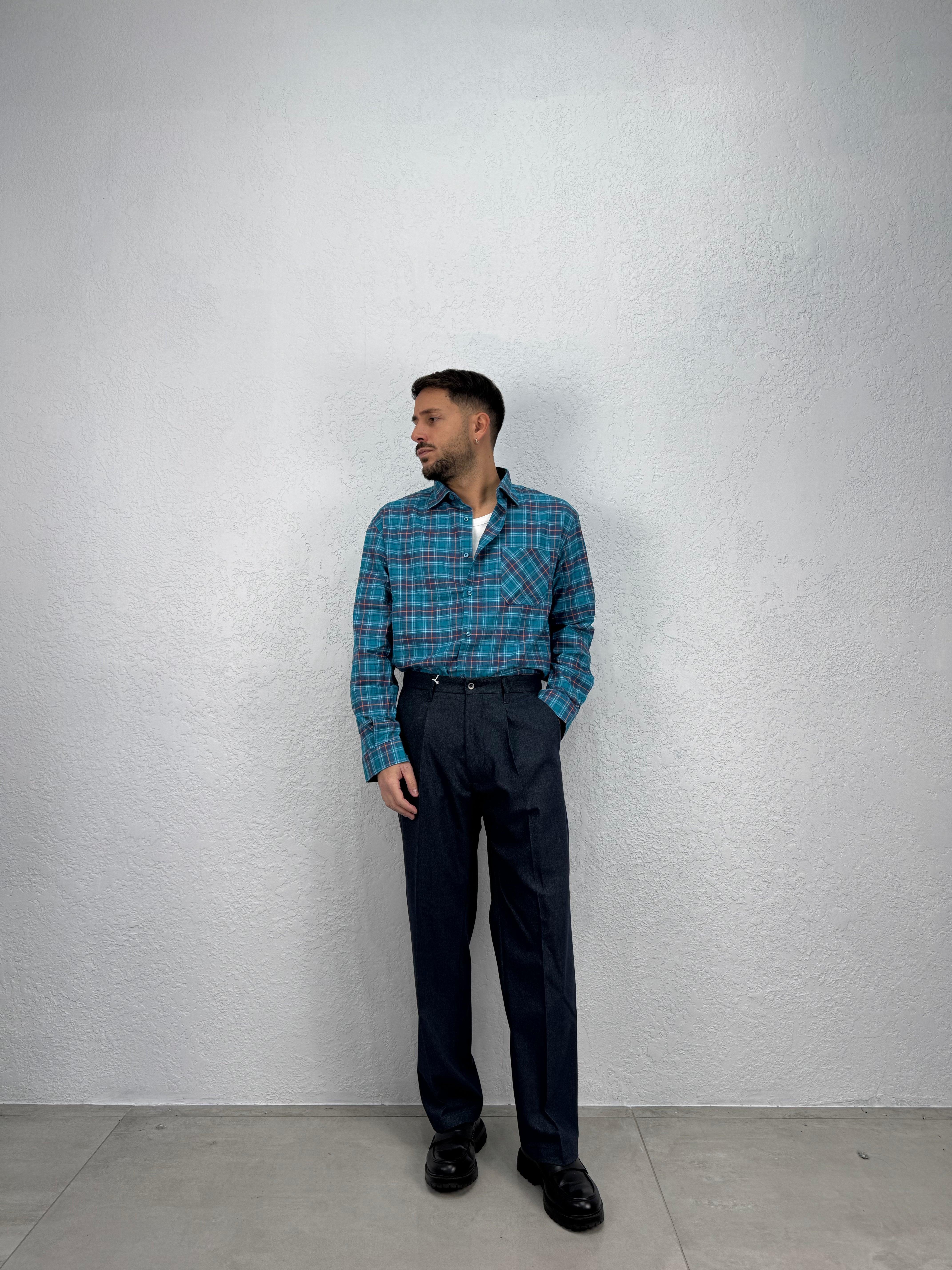 Camicia in Flanella a Quadri
