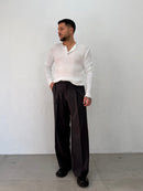 PANTALONE KARL BOTTONE E MOLLA