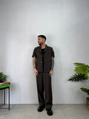 Pantalone Coordinato Camicia Monopetto