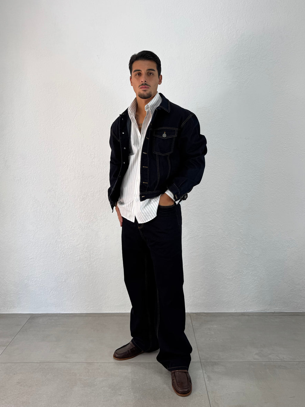 JACKET BRYAN IN JEANS COORDINATO