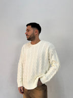 MAGLIONE TRECCIA CROPP