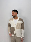 CARDIGAN BICOLOR TRAMATO FILO
