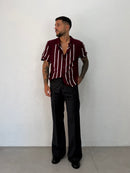 CAMICIA IN FILO RIGATA