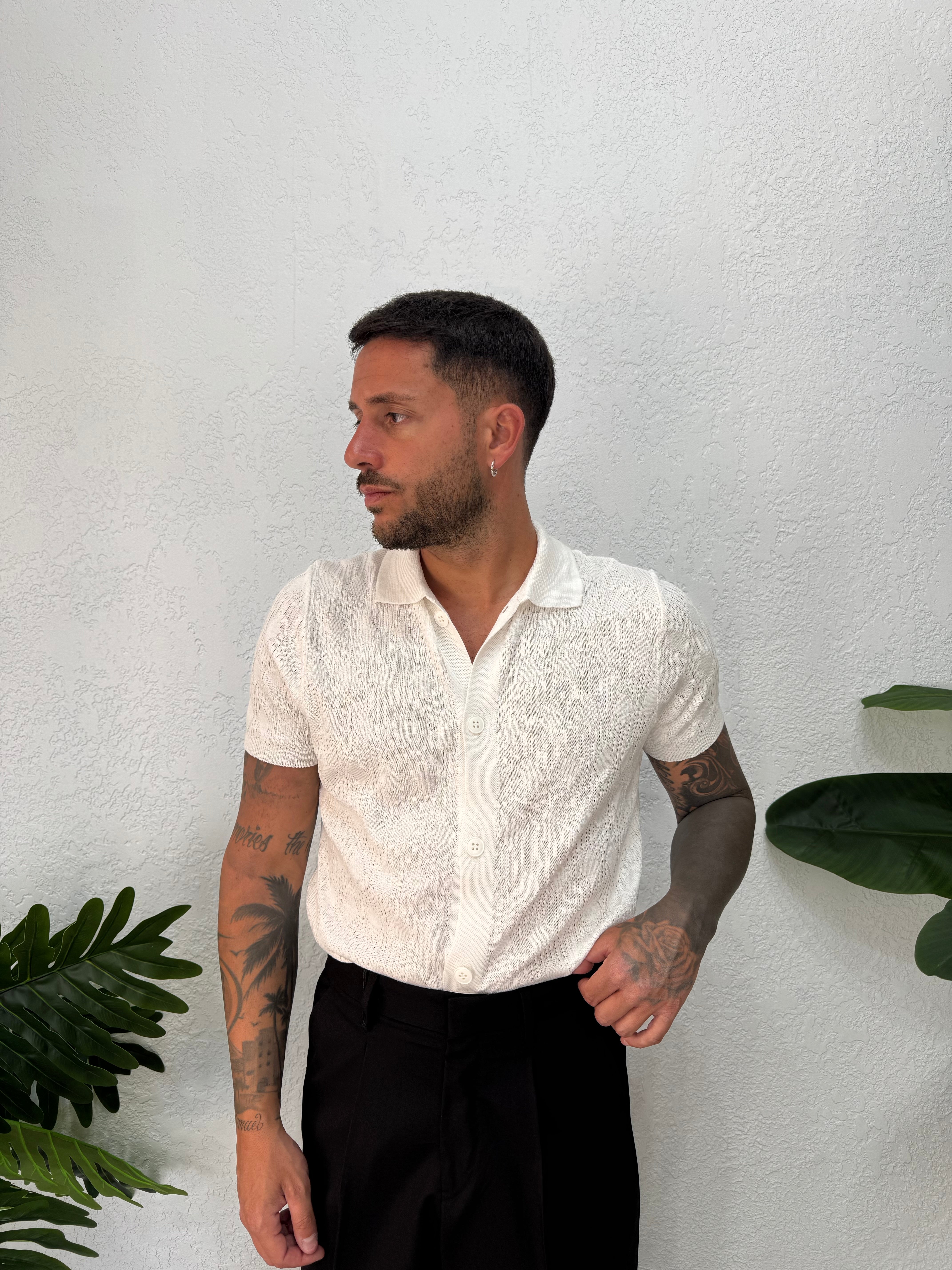 Camicia Regolare in Filo