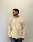 Maglione Girocollo Rigato