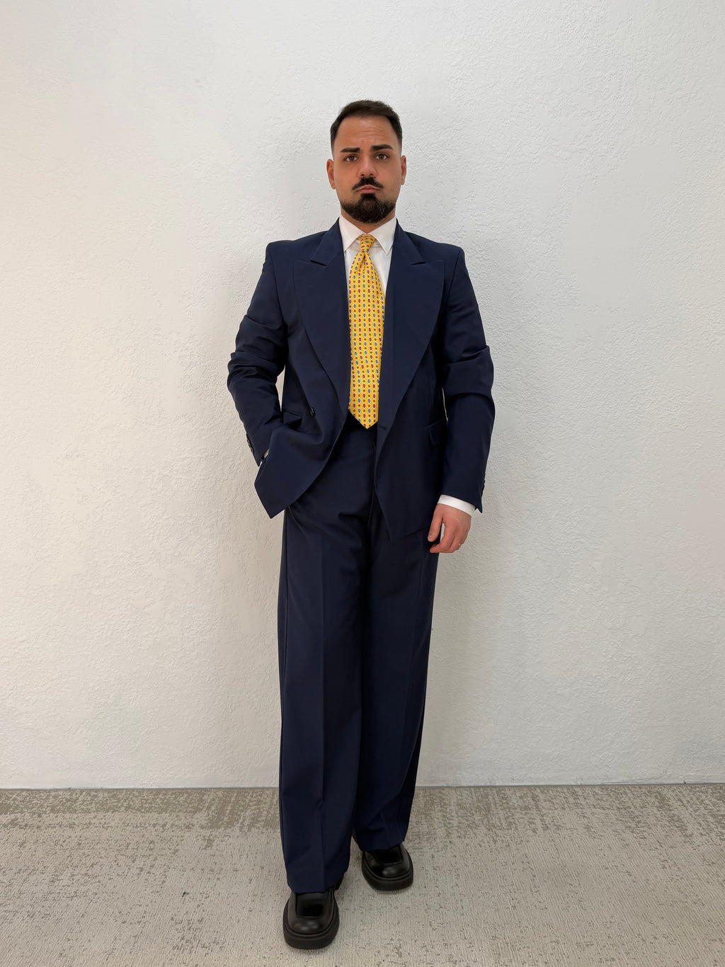 PANTALONE DENZEL SENZA BUSTINO FONDO AMPIO