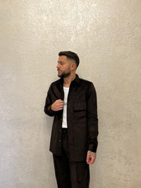 Camicia in Velluto Coordinato